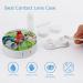 Bagea-Ka Vintage Chicken & Rooster Contact Lens Case | Eye Care Kit with Mirror Tweezers & Solution Bottle for Travel & Home - Buy Online on GoSupps.com