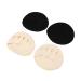 FRCOLOR 2 Pairs Forefoot Pad Forefoot Insoles High Heeled Shoes Pads Front Foot Pads High Heels Foot Pads Forefoot Cushions Thickened Insole Pads Five-Toes Foot Pads High Heel Cushions