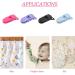 50-Pack Colorful Baby Pacifier Clips & Strips - Hossesta Durable Dummy Holders for Safe & Secure Pacifier Storage - Buy Online on GoSupps.com