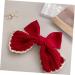 minkissy 1pc Hairpin Xmas Bowknot Hair Clips Cute Bow Hair Clips Women Hair Clips Girl Bow Hair Clips Xmas Bow Hair Clips Bows Hair Clip Red Bow Hair Clip Big Bow Headgear Child Fabric - Buy Online on GoSupps.com