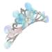 FRCOLOR Rhinestone Tuck Comb Tiara Hair Clip Hair Pin Hair Barrettes Headband Wig Rhinestone Bobby Pins The Crown Headpieces for Girls Girl Hairpiece Girls Headpiece Hair Comb Metal Miss