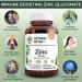 Natural Nutra Zinc Gluconate 50mg Supplement - Immune Support & Skin Health - Gluten Free, 100 Vegan Tablets - Buy Online on GoSupps.com