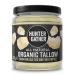 Hunter & Gather Organic Beef Tallow from Grass Fed British Cows 300g | Gluten Free Seed Oil Free | Keto Low Carb Paleo I Ancestrally Inspired Nutrition I Simply 1 Ingredient I Glass Jar