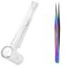 Vetus Eyelash Tweezers Set for Extensions & Volume Technique - 4x MCS-12 to MCS-19 | Premium Grey Tweezers for Precision Application - International Shipping Available - Buy Online on GoSupps.com