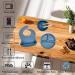 SilverStaar Baby Weaning Set - Silicone Suction Plate, Bowl, Spoon, Fork & Bib - Blue | Detachable Suction Base Feeding Set for Babies & Toddlers - Buy Online on GoSupps.com