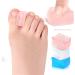 Toe Splitter Thumb Valgus Corrector | Big Foot Bone-Orthosis Clip Pad | One Size Blue - Buy Online on GoSupps.com