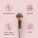 Buy Compact Powder Brush - Silver | High-Quality Makeup Brush for Flawless Application | International Shipping Available - Buy Online on GoSupps.com