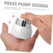 FRCOLOR Cream Lotion Dispenser Press-type Container Lotion Container Cream Holder Acrylic Bottle for Cream Leak-proof Cream Jars Acrylic Acid Travel Multifunction Bottled - Buy Online on GoSupps.com