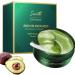 KARLOR Eye Masks Avocado 60 Pieces Eye Pad Avocado Eye Pads Hydrate Eye Masks Green Moisturising Eye Gel Eye Patches Against Eye Ring Wrinkle Bags Puffiness (with Spoon)