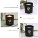 FOMIYES Scented Candles Set - Black Wax Pillar & Tea Lights - Romantic Candle Warmers for Home Fragrance - Buy Online on GoSupps.com