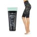 BODY&BEAUTY Anti-cellulite and slimming treatment toning and massaging pyjamas activates microcirculation mud and gel cooling effect (S-M pack: short black shorts + gel)