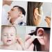 COOLHIYA 10pcs Disposable Ear Washer Replacement Tips Conical Bottle Ear Cleaning Tools for Stable Fit Safe PP Material - Buy Online on GoSupps.com