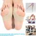 Bunion Corrector Cushion Sleeves - Hallux Valgus Protector for Overlapping Toes - Hammer Toe Straightener - Day/Night Support (1 Pair) - Buy Online on GoSupps.com