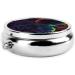 Color Line Astronaut Portable Metal Pill Box - Mini Round 3-Compartment Organizer for Small Pills | Travel Essential - Buy Online on GoSupps.com