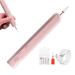 Nail Machine Drill | Electric Nail Machine USB Rechargeable Portable Professional Nail Polishing Tools Art Supplies with 6 Drill Bits for Home Nail Salon Manicure Pink