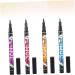 FRCOLOR 3Pcs Liquid Eyeliner Eyeliner Pen Color For Women Party Makeup Size 1x3pcs as shown x 3pcs - Buy Online on GoSupps.com