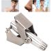 Premium Stainless Steel Nasal Hair Trimmer - Manual Battery-Free Washable with 360 Rotating Cutter for Efficient Ear & Nose Hair Removal - Buy Online on GoSupps.com