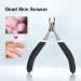 Cuticle Trimmer Professional Stainless Steel Nail Cuticle Nipper Clipper Dead Skin Scissor Nail Manicure Tool Non-Slip Handle Sharp and Hardness Cuticle Cutter(Black) - Buy Online on GoSupps.com