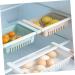 Zerodeko 6 Pcs Hanging Container Basket Fridge Tidy Boxes Food Drain Storage Crisper Drainage Tank Fruit - Buy Online on GoSupps.com
