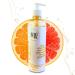SNG COSMETICS Grapefruit Moisturizing Body Wash for Women & Men - Gentle Shower Gel Natural Ingredients Aloe Vera Vitamin E Niacinamide Panthenol & Orange Body Care - 16.9 Floz