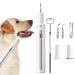 Dog Teeth Cleaning Kit Ultrasonic Pet Toothbrush Cleaner Toothbrush with 3 Modes and Lights Suitable for Dogs and Cats