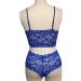 Sexy Lace Babydoll Lingerie Set | Blue-53 | Medium Size - Buy Online on GoSupps.com