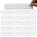 Disposable Eyebrow Design Stencils & Tint Stickers - 10 Pairs for Perfect Brow Shaping - International Shipping Available - Buy Online on GoSupps.com
