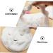 TOPBATHY Serviette Masque de Beaut Hydratante pour Visage paisse en Corail Doux Utilisation Chaude et Froide Femmes Soin Peau Visage Confort Bande lastique Trois Trous pour Maintien - Buy Online on GoSupps.com