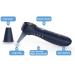 Dog Ear Temperature Monitor Pet Infrared Thermometer Only for Pets Measure in 1 Second Mute Function C/F Switchable (Blue) - Buy Online on GoSupps.com