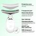 Firming Wrinkle Removal Face Massager | Double Chin Reducer Skin Care Device with 3 Color Modes | Lift, Tighten, & Smooth Sagging Skin | Facial & Neck Massager (White) - Buy Online on GoSupps.com