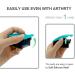 Silicone Arthritis-Friendly Pill Box - Unbreakable 7-Day Organizer Non-Slip & 100% Food-Grade - Buy Online on GoSupps.com