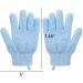 2 Pair Exfoliating Body Gloves | Unisex Bath Scrub Mitts for Shower Spa & Massage | Exfoliating Mitts for Body Face Hands & Feet - Buy Online on GoSupps.com