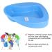  Simlug Firm Thick Stable Bedpan Bed Pan Smooth Countoured for Bed-Bound Patient - Buy Online on GoSupps.com