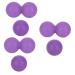Ultechnovo 6 STK Yoga-Ball Mobility Lacrosse Balls Massage Lacrosse Massage Double Massage roller Muscle Pain Massage Balls for the foot Small Joga penalty Fitness deep TPR Violet 12.1x6.1CMX3PCS Lilax3stk