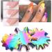 Stainless Steel Multicolor Nail Art Edge Trimmer Professional Gel Cutter Tool Multiple Shape French Style Smile Line Cutter for Women - Buy Online on GoSupps.com
