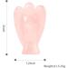 Artistone Rose Quartz Crystal Angel Figurine and Heart Healing Set Hand Carved Pink Pray Angel Heart Stone Chakra Reiki Balancing Set for Collection Mental Healing(Gift Box) Rose Quartz(2pcs) - Buy Online on GoSupps.com