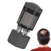 Scalp Application Comb - Hair Oil Applicator Hair Oiling Applicator Bottle | Portable Hair Growth serrum Applicator with Top-Mounted Refill Hair Root treeatment Applicator Comb for Hair Growth 1x2 Gray