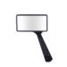 Magnifying Glass 3x 3X Reading Aid Lens with Handeld Square Magnifier for Senior Low Vision Books Map Hobbie Coin