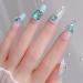 FEIlei 10x/Set Butterfly Nail Rhinestones Square Nail Charms DIY Hearts Nail Art Charms - Buy Online on GoSupps.com