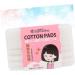 FRCOLOR Makeup 1 face Cleansing Cotton Pads for face Round Cotton Pads Disposable Makeup Pads First aid Makeup Removing Makeup Tool Beauty Accessories Facial Puff Wet Wipes White 5.8X5.3CM - Buy Online on GoSupps.com