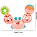 Abbto Babyrassel Crab Shape Newborn Toy - Soft Sensory Ball & Calming Bite Ring for Babies - Buy Online on GoSupps.com