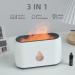 Flame Aroma Diffuser - Essential Oil Aromatherapy Humidifier with Night Light, Timer & Adjustable Brightness - Quiet Scent Diffuser for Home & Office (White) - Buy Online on GoSupps.com