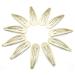 Dofash Women's Braided Hair Set - 102 Counts | Blonde Bobby Pins Hair Ties & Snap Clips | Perfect Hair Accessories for Women - Buy Online on GoSupps.com