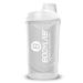 Bodylab24 Shaker 700ml white The practical protein shaker for your protein shake with screw cap and sieve for creamy shakes BPA-free fitness shaker for lump-free shakes