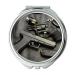 YENDOSTEEN Mirror Compact Mirror r guns Round Mirror full hd gun s pocket mirror portable mirror