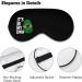 Shop It s in My DNA Brazil Flag Soft Sleep Mask | Adjustable Eye Mask Cover for Effective Shading | Fun Blindfold for Women & Men - Buy Online on GoSupps.com