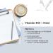 Vitamin B12 + Folic Acid - 500 g Daily Dose | 180 Vegan Tablets - Bioactive Additive-Free Lab Tested - Made in Germany for Balanced Vitality - Buy Online on GoSupps.com