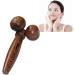Wooden Face Massager Handheld Body Calf Massager Roller Massager Beauty Tool for V Kneading - Buy Online on GoSupps.com