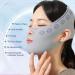 Bowtong Reusable V-Face Bandage Shaper for Women - Weight Loss Lift-Up Belts Reduces Double Chin Thinner Gray Mask - Buy Online on GoSupps.com