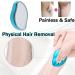 Bleam Crystal Hair Eraser 2023 Magic Painless Hair Removal Tool | Eco-Friendly Reusable Hair Eraser for Soft Skin | Blue - Buy Online on GoSupps.com